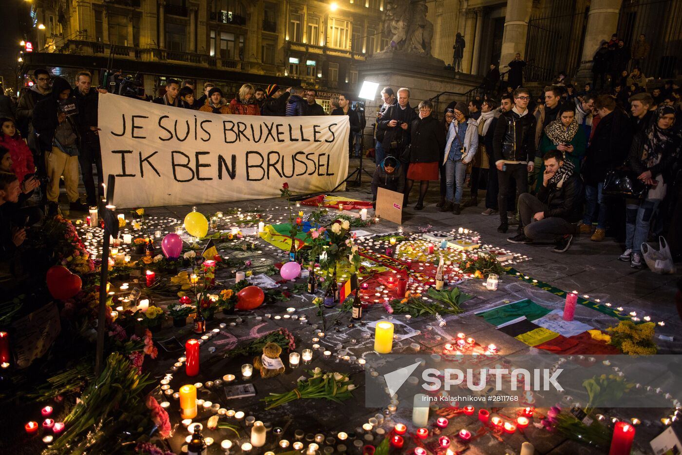 Brussels remembers terrorist attack victims