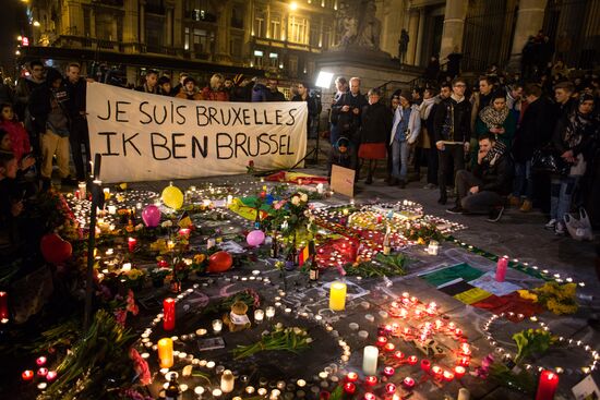 Brussels remembers terrorist attack victims