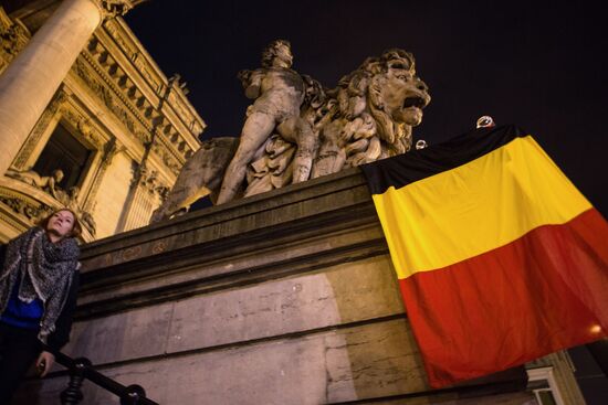 Brussels remembers terrorist attack victims