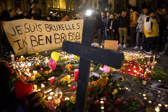 Brussels remembers terrorist attack victims