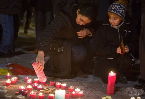 Brussels remembers terrorist attack victims