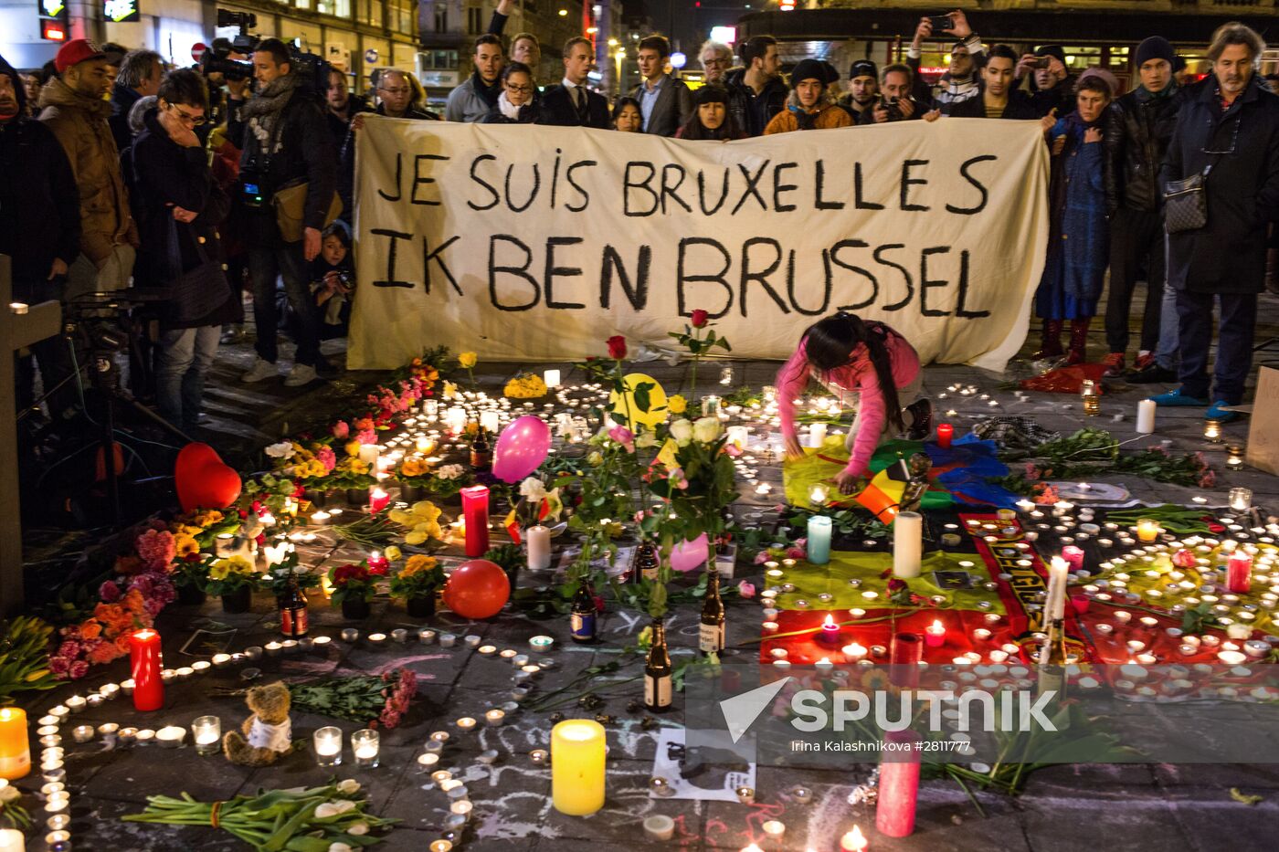 Brussels remembers terrorist attack victims