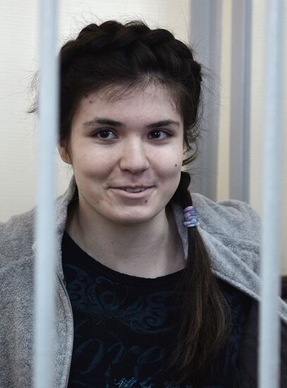Court hears detention extension for student Varvara Karaulova