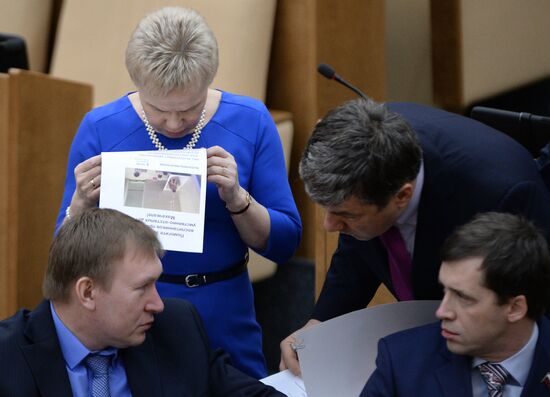 State Duma plenary session