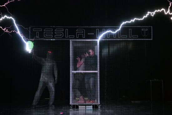 Opening of Tesla-Hall scientific and entertainment center