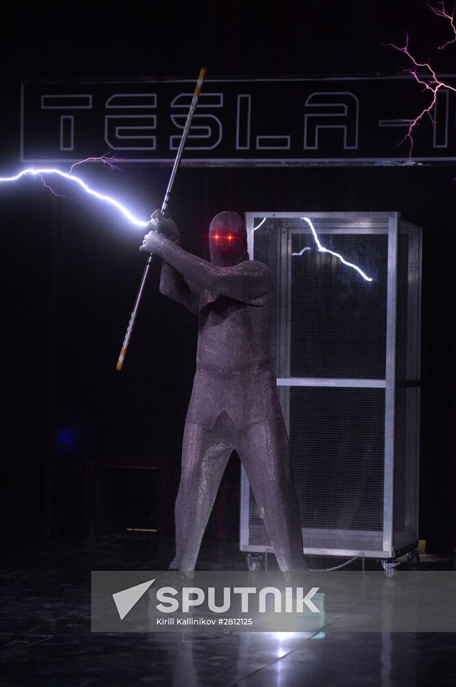 Opening of Tesla-Hall scientific and entertainment center