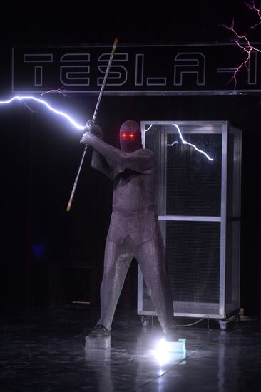 Opening of Tesla-Hall scientific and entertainment center