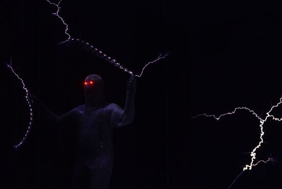 Opening of Tesla-Hall scientific and entertainment center