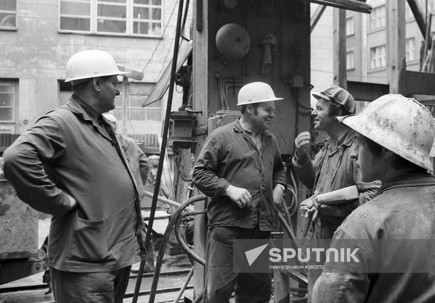Construction of metro in Prague