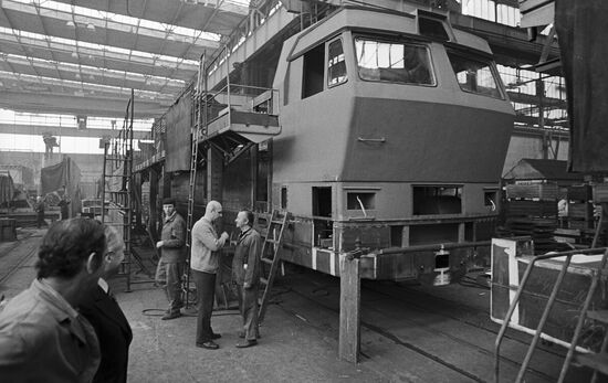 Construction of metro in Prague