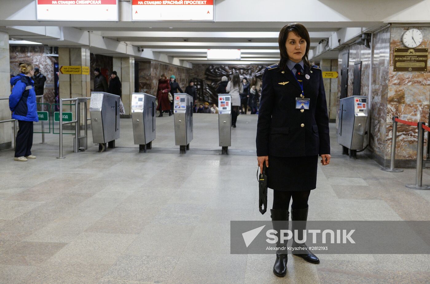 Security measures strengthened in Novosibirsk metro