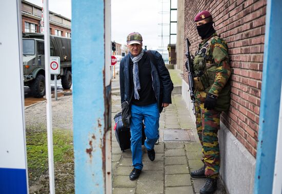 Brussels after terrorist airport and metro attacks