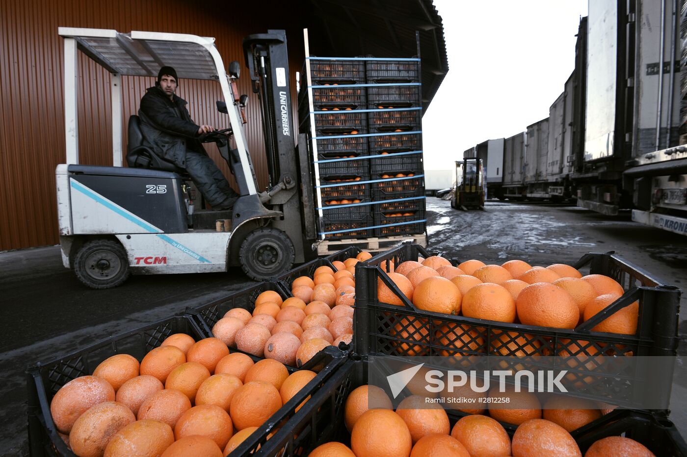 Goods from Syria sold in Moscow