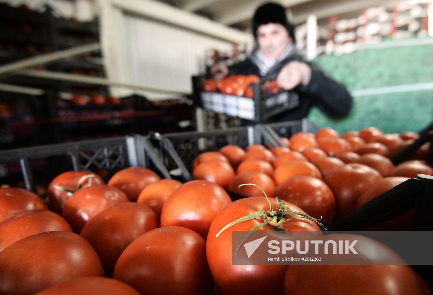 Goods from Syria sold in Moscow