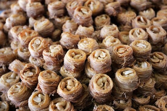 Goods from Syria sold in Moscow