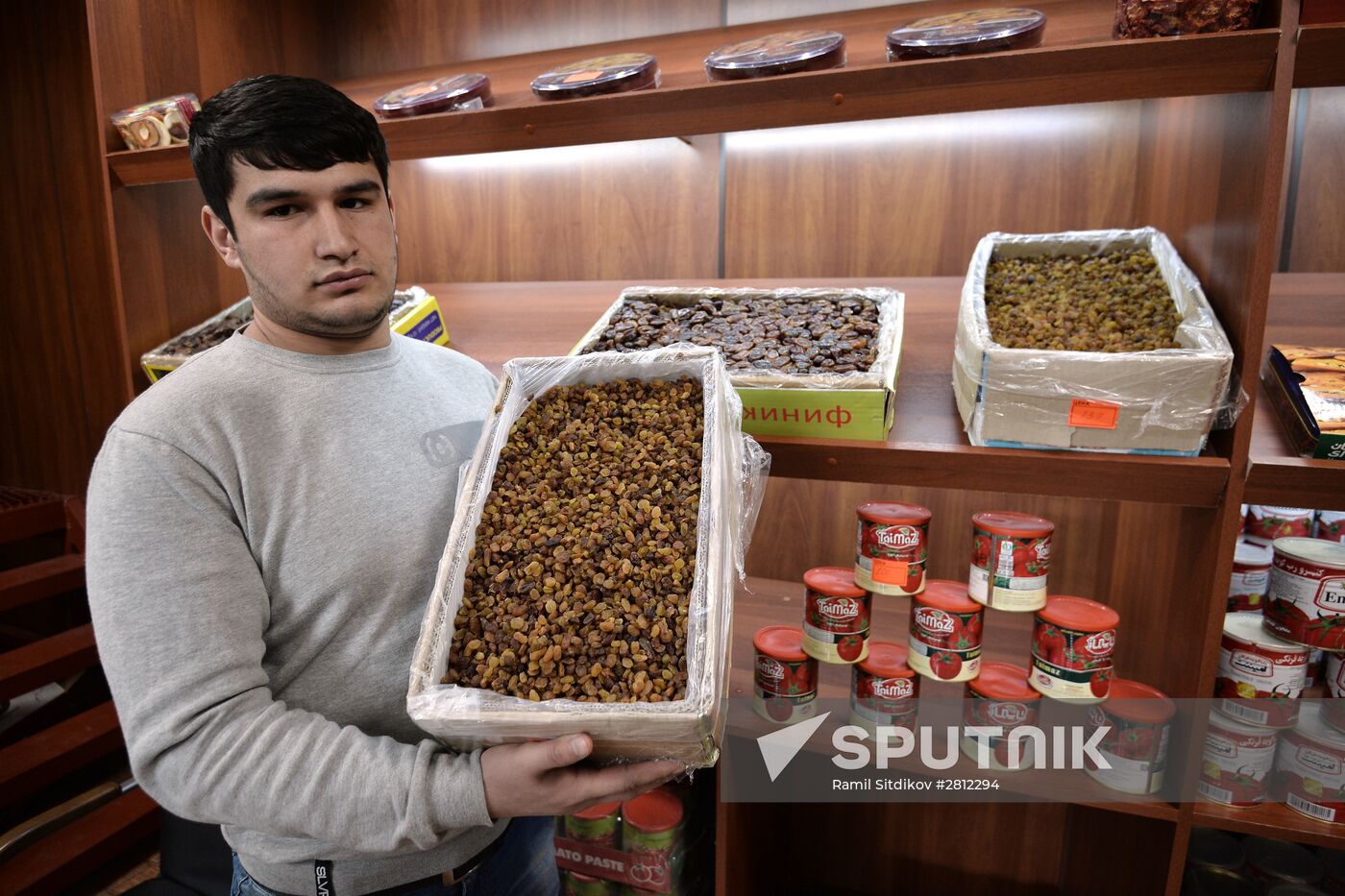 Goods from Syria sold in Moscow