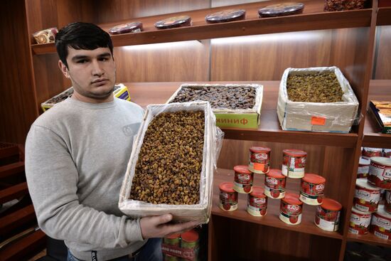 Goods from Syria sold in Moscow