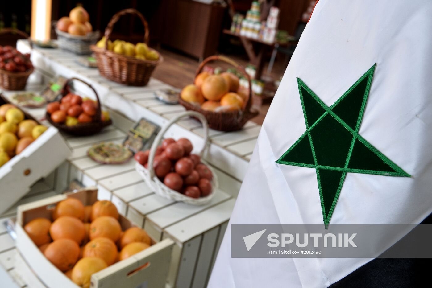 Goods from Syria sold in Moscow