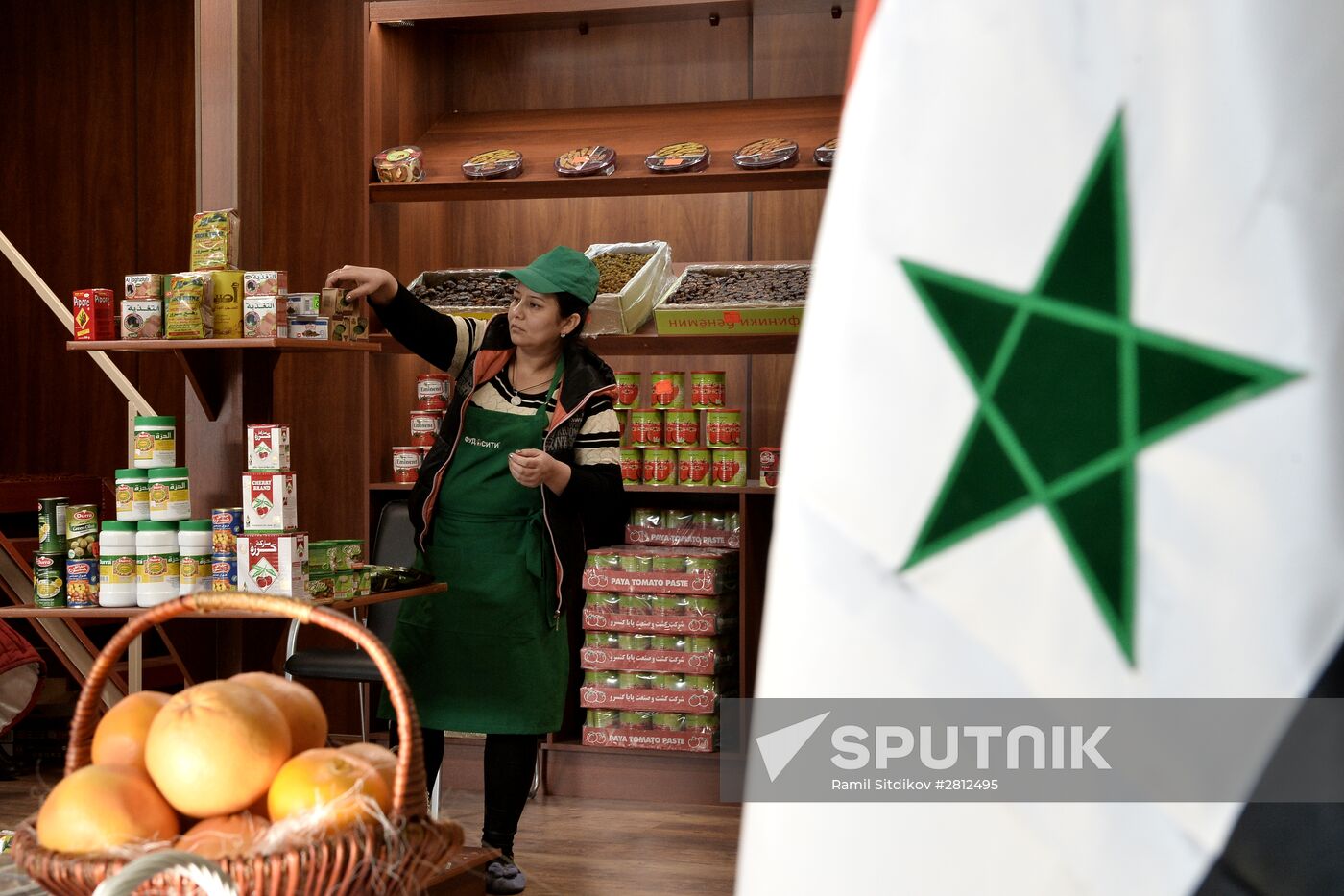 Goods from Syria sold in Moscow