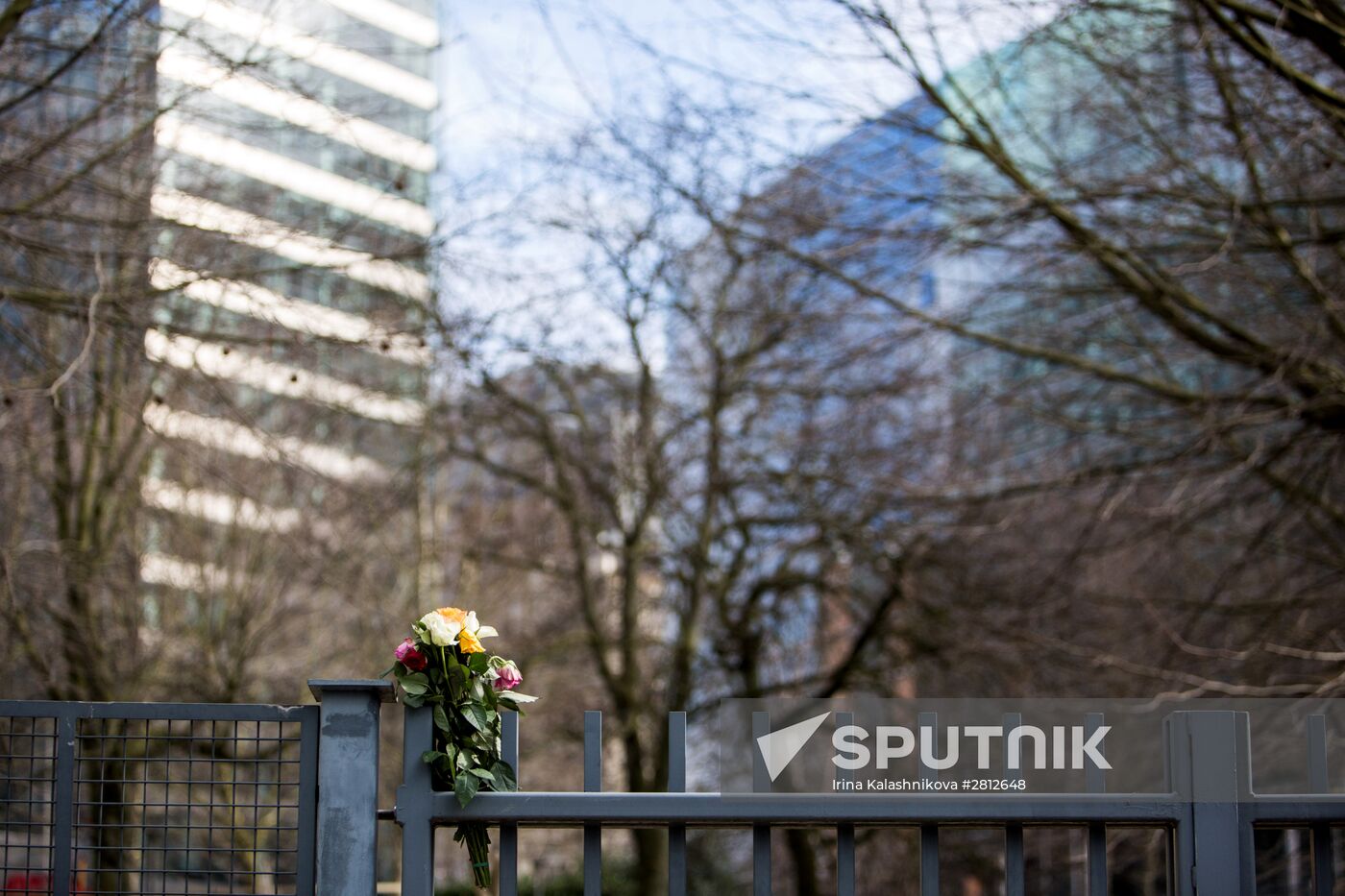 Brussels after terrorist airport and metro attacks