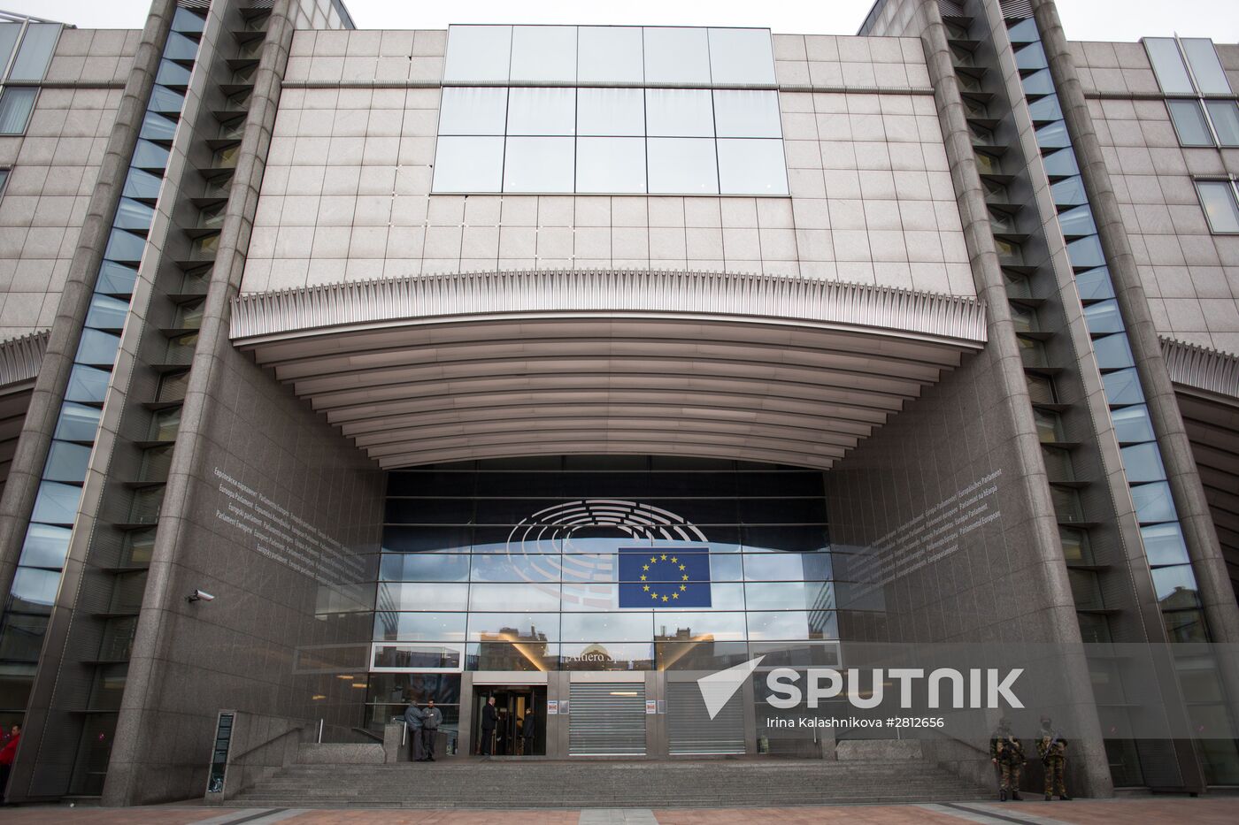 Brussels after terrorist airport and metro attacks