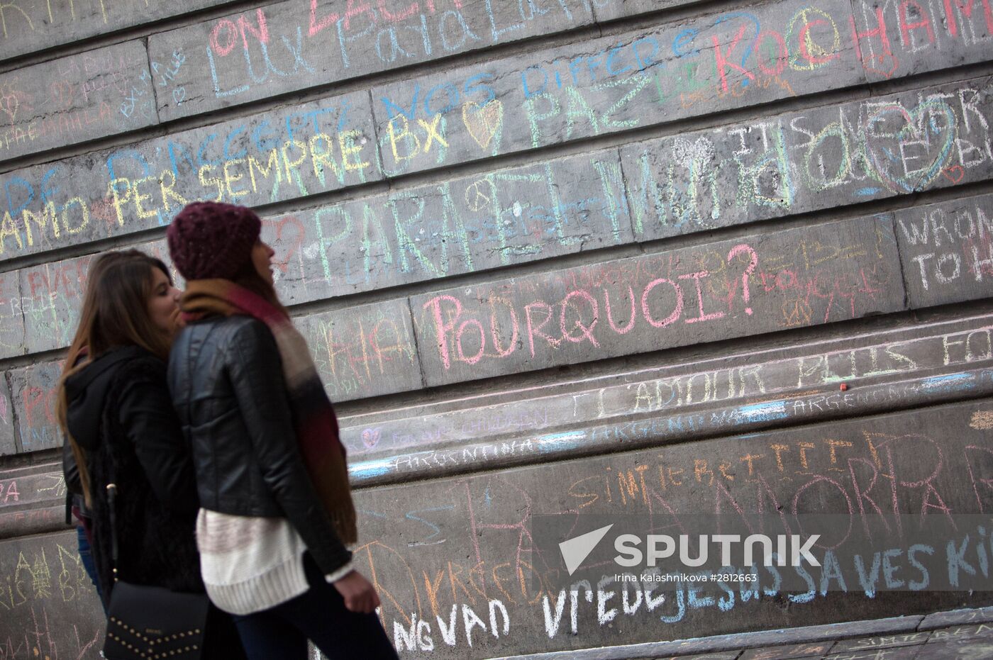 Brussels after terrorist airport and metro attacks