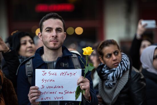 Brussels after terrorist airport and metro attacks
