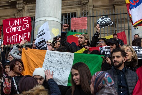 Brussels after terrorist airport and metro attacks