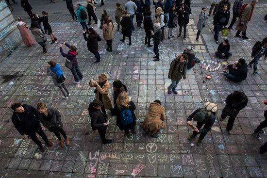 Brussels after terrorist airport and metro attacks
