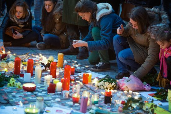 Brussels after terrorist airport and metro attacks