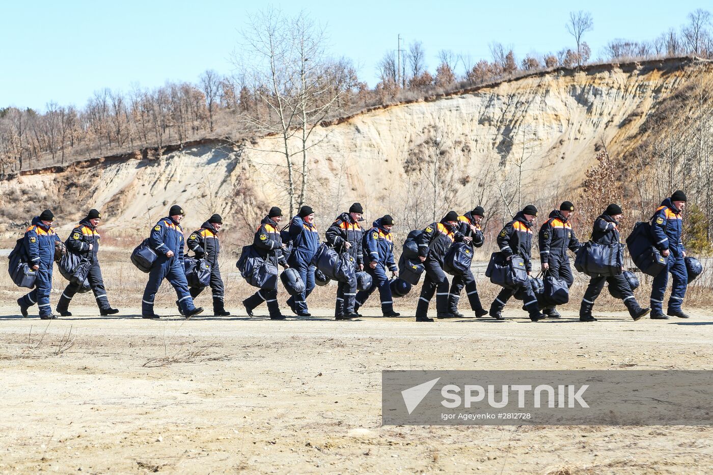 EMERCOM rescuers hold drills in Amur Region