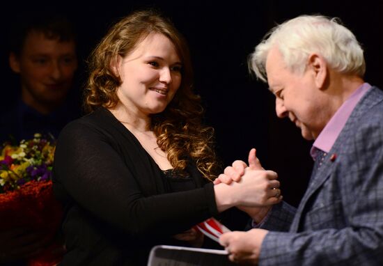 Oleg Tabakov Prize award ceremony