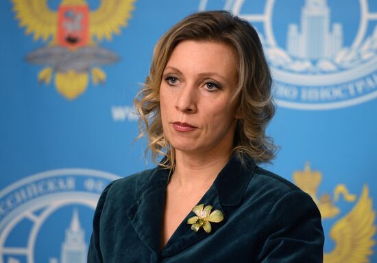 Press briefing by Russian Foreign Ministry Spokesperson Maria Zakharova