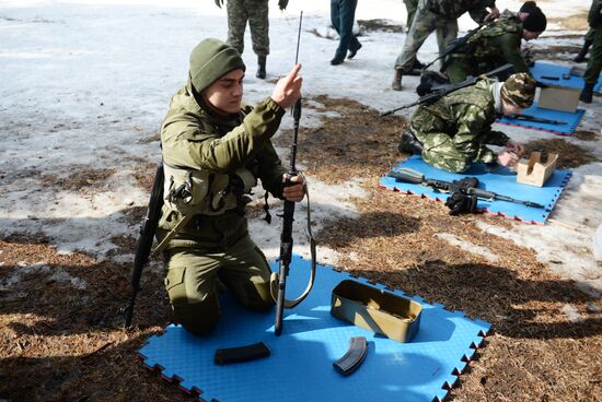 Closing stage of Master Cadet rank competitions in Sverdlovsk Region