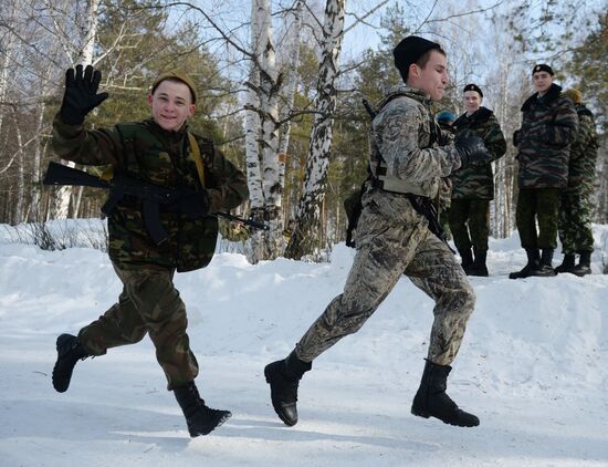 Closing stage of Master Cadet rank competitions in Sverdlovsk Region
