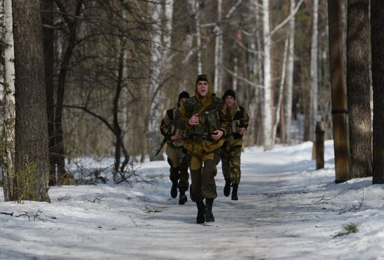 Closing stage of Master Cadet rank competitions in Sverdlovsk Region
