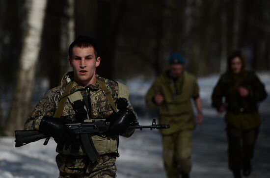 Closing stage of Master Cadet rank competitions in Sverdlovsk Region