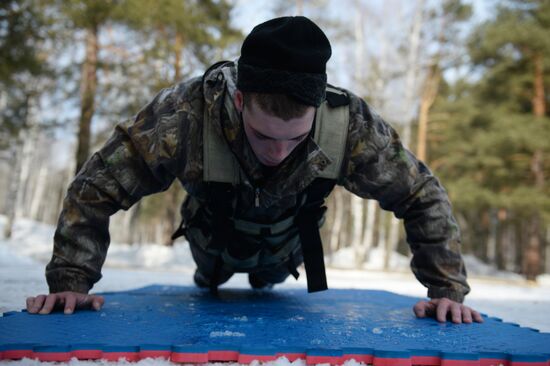 Closing stage of Master Cadet rank competitions in Sverdlovsk Region