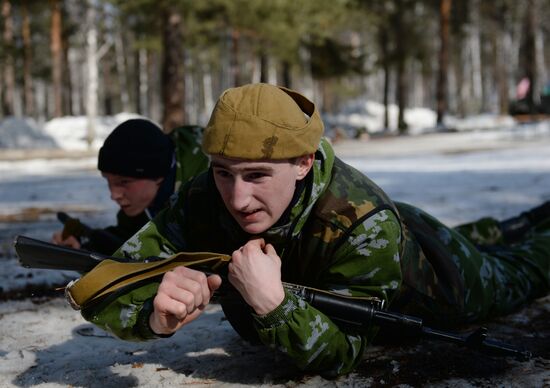 Closing stage of Master Cadet rank competitions in Sverdlovsk Region