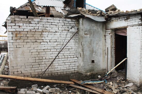 Makeevka under fire in Donetsk Region. Aftermath.