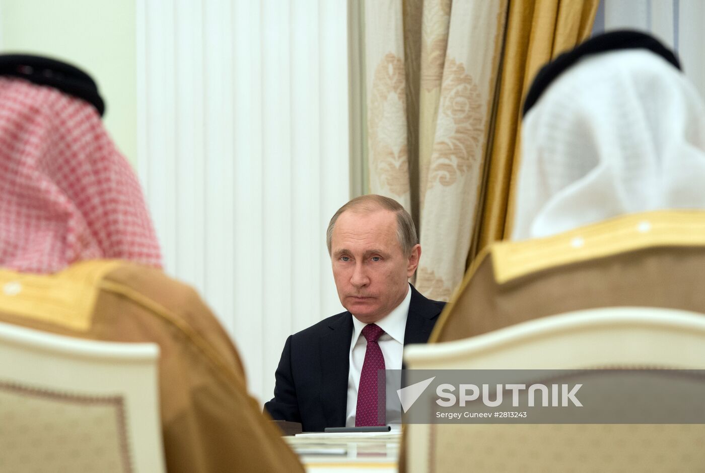 President Vladimir Putin meets with Crown Prince of Abu Dhabi Mohammed bin Zayed Al Nahyan