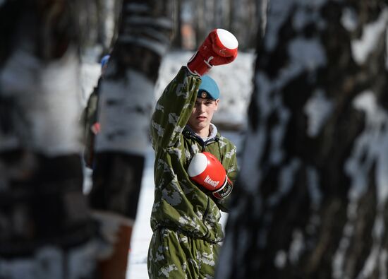 Closing stage of Master Cadet rank competitions in Sverdlovsk Region