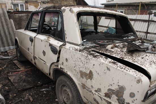 Makeevka under fire in Donetsk Region. Aftermath.