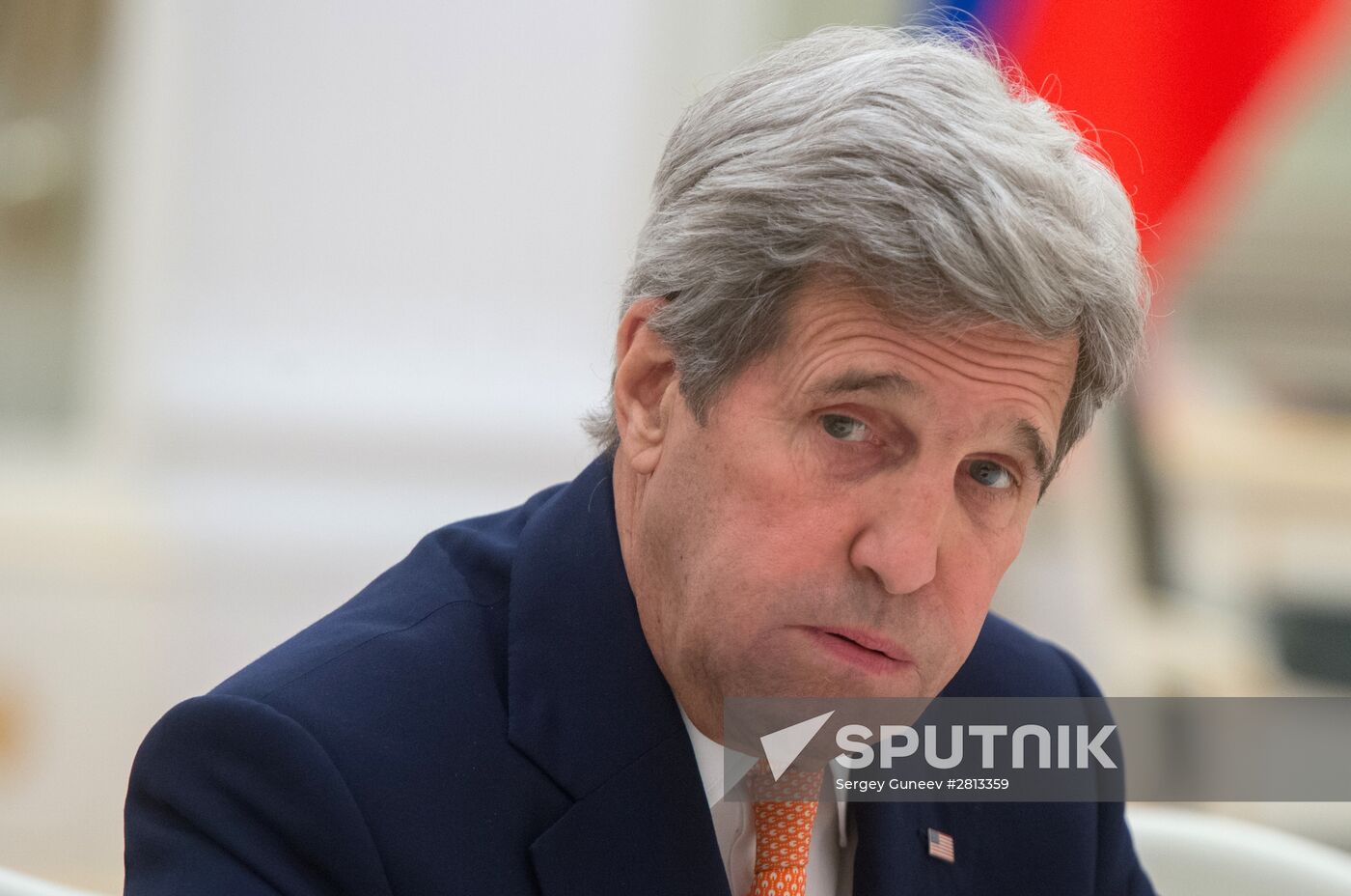 President Putin meets with US Secretary of State John Kerry