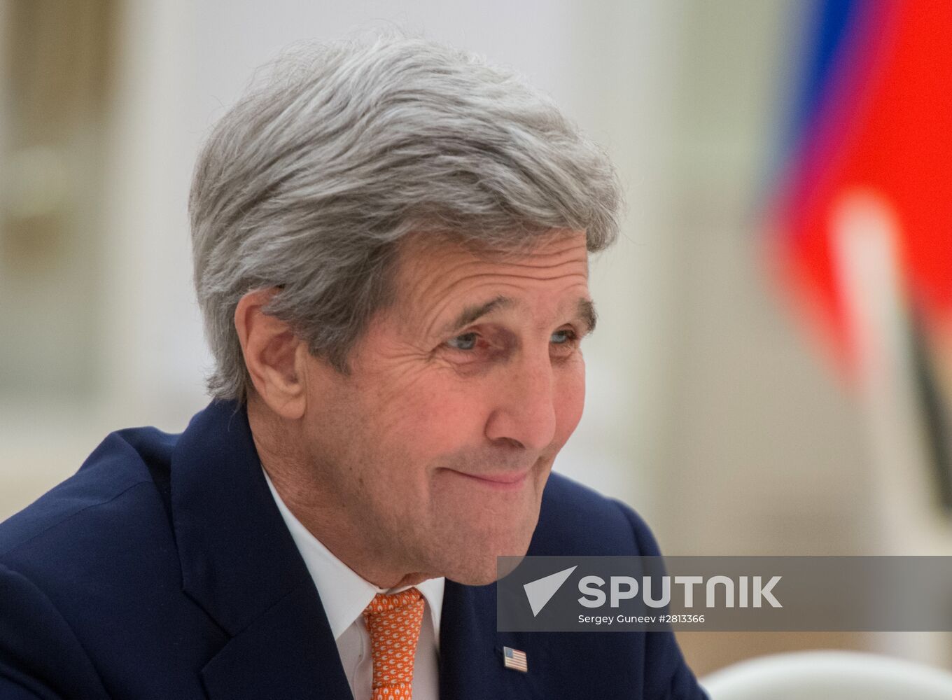 President Putin meets with US Secretary of State John Kerry