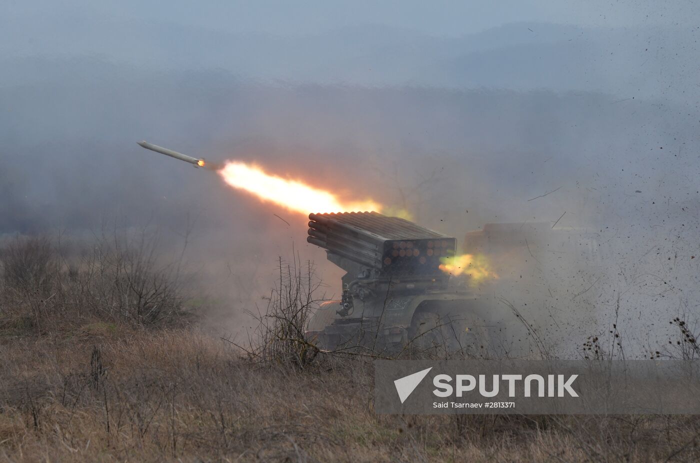 Battalion tactical exercise in Chechnya