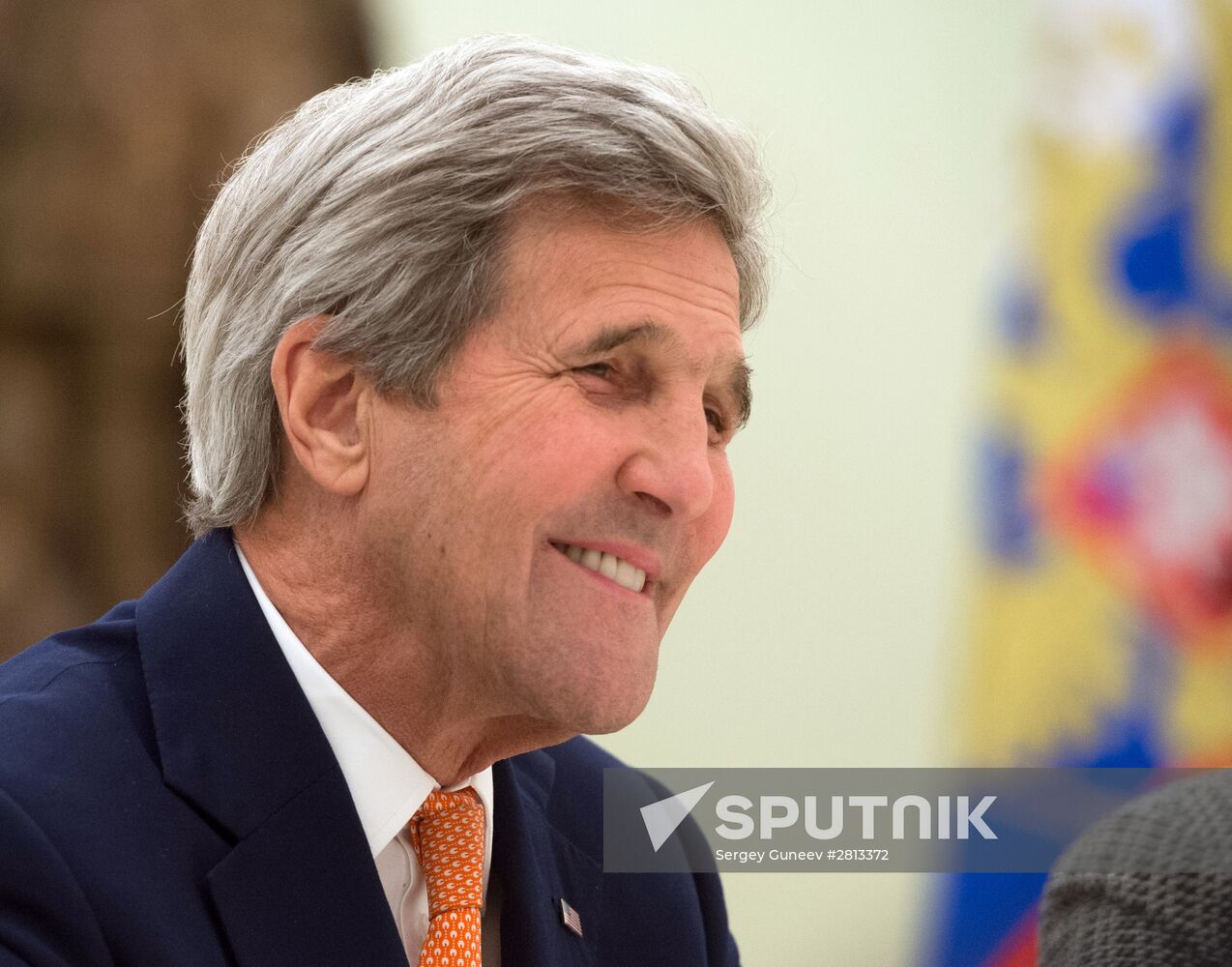 President Putin meets with US Secretary of State John Kerry