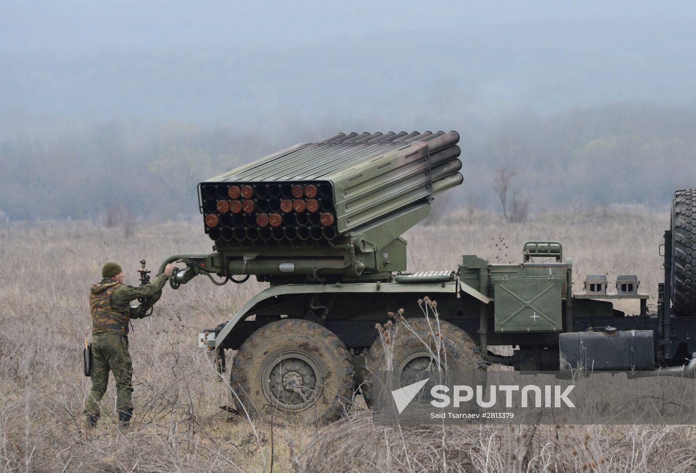 Battalion tactical exercise in Chechnya