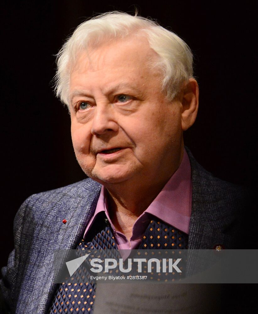 Oleg Tabakov Awards ceremony