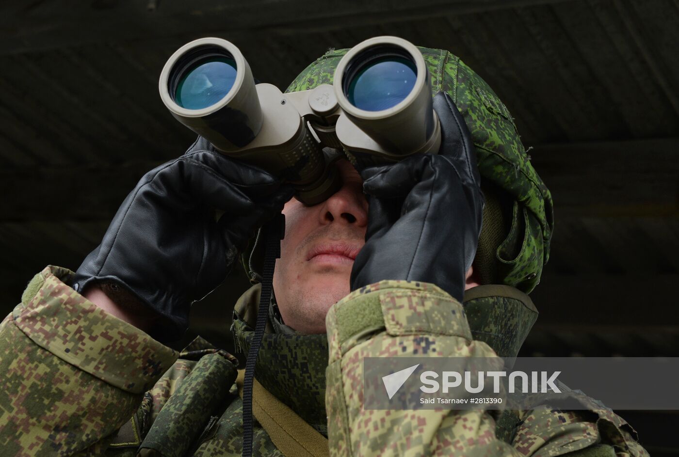 Battalion tactical exercise in Chechnya